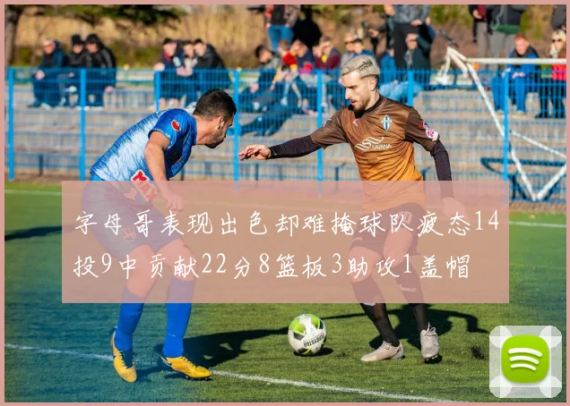 字母哥表现出色却难掩球队疲态14投9中贡献22分8篮板3助攻1盖帽